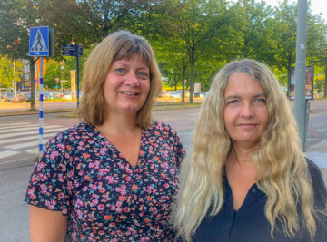 SLS-utvecklarna Cecilia Lind och Petra Andersson föreläser digitalt om olika perspektiv på läsning hösten 2022.  

